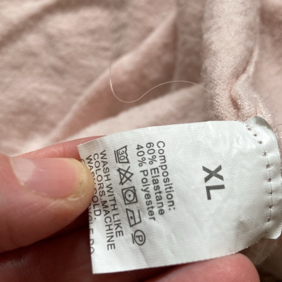 Classic Blush Pink Knit Cardigan - Picture 2 of 4